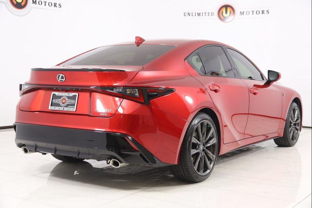 used 2025 Lexus IS 350 car, priced at $48,990
