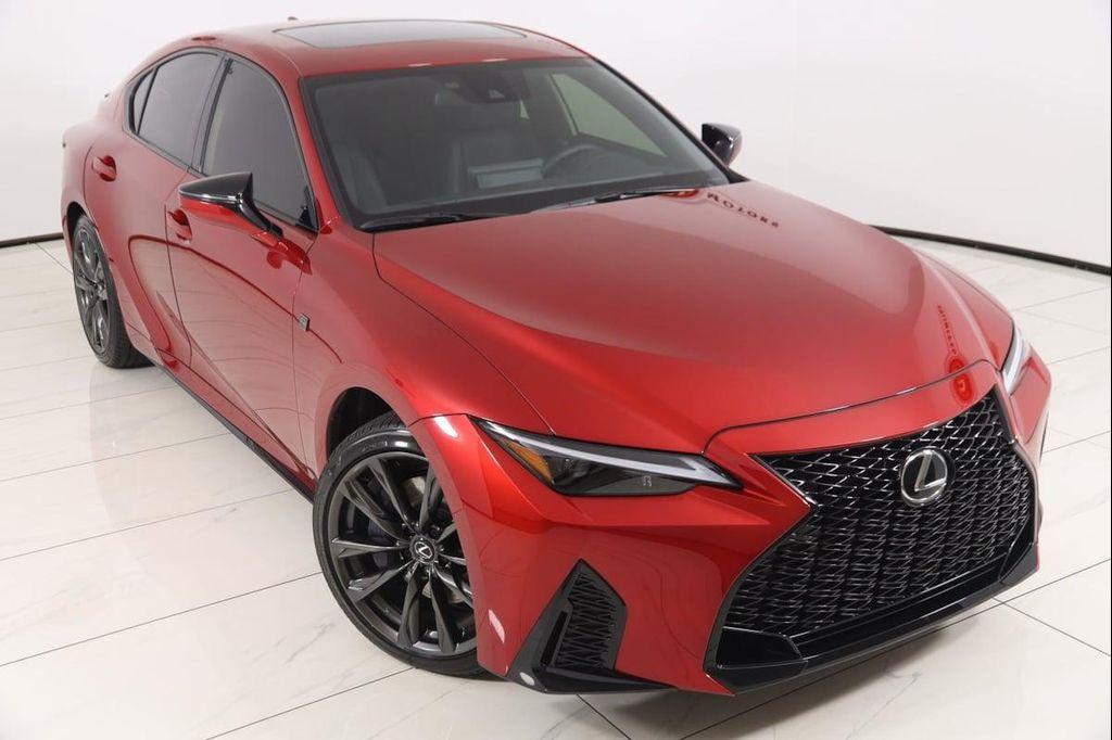 used 2025 Lexus IS 350 car, priced at $48,990