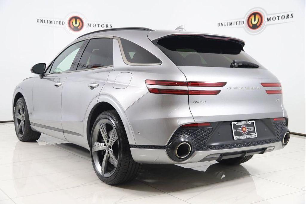 used 2023 Genesis GV70 car, priced at $30,600