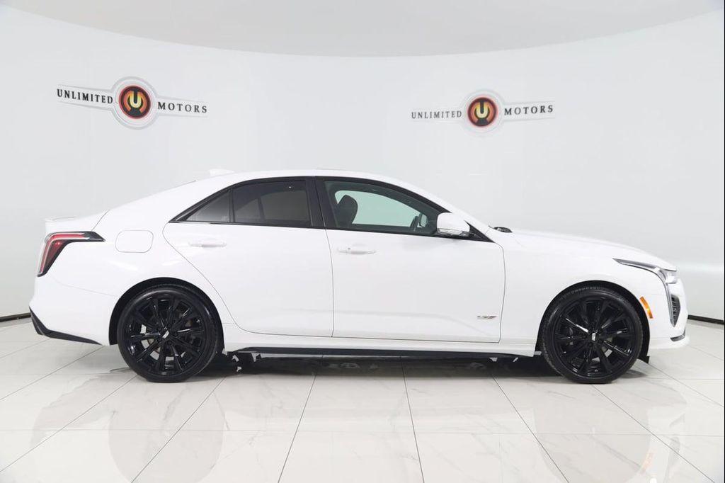 used 2023 Cadillac CT4-V car, priced at $42,500