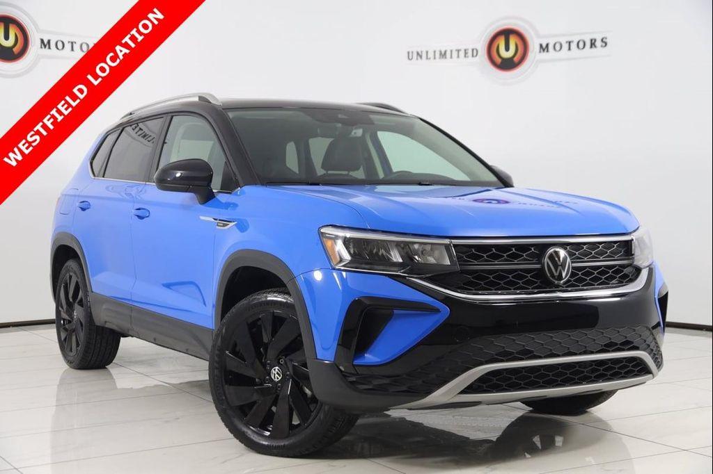 used 2024 Volkswagen Taos car, priced at $25,500