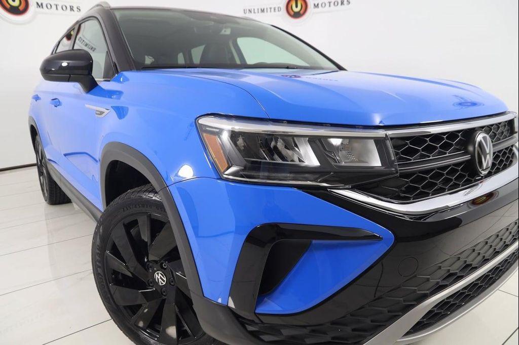 used 2024 Volkswagen Taos car, priced at $25,500