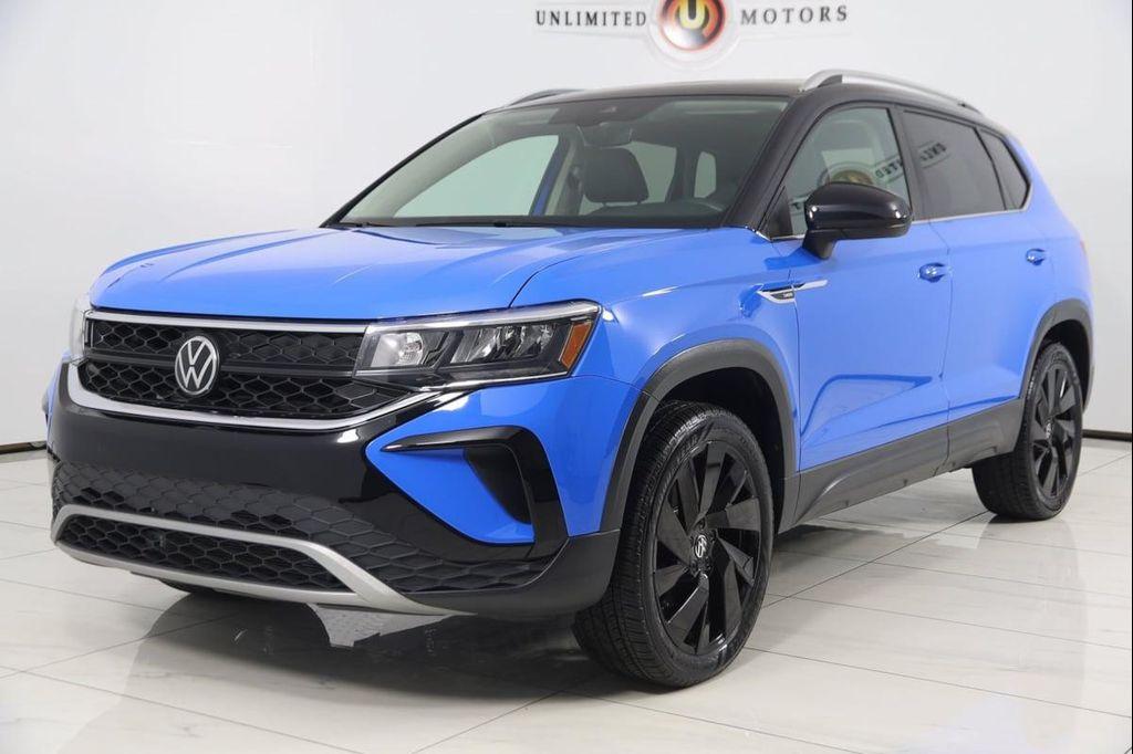 used 2024 Volkswagen Taos car, priced at $25,500