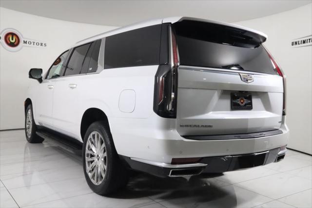 used 2021 Cadillac Escalade ESV car, priced at $64,750