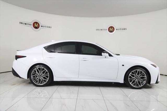 used 2022 Lexus IS 500 car, priced at $59,990