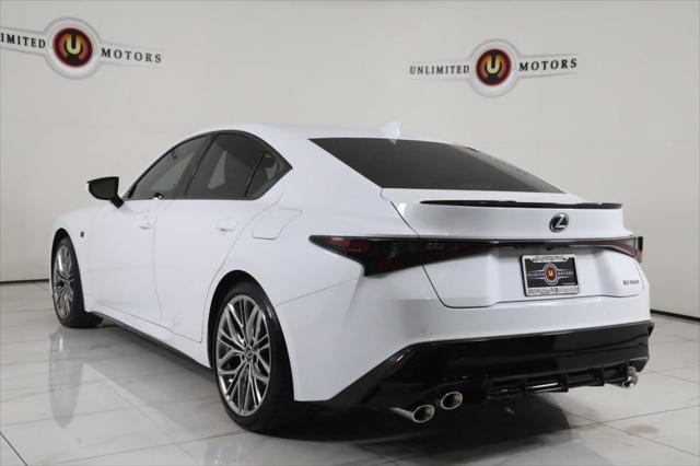 used 2022 Lexus IS 500 car, priced at $59,990