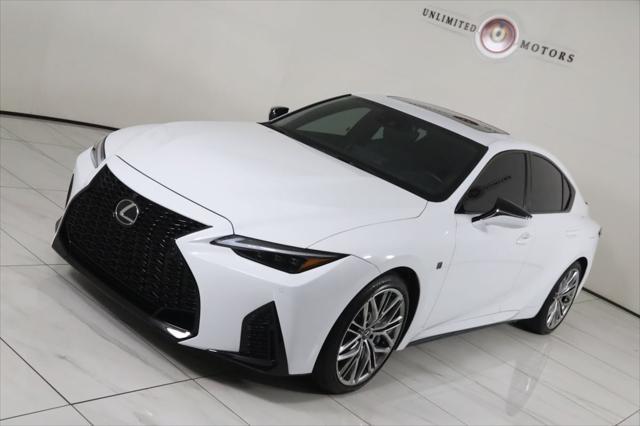 used 2022 Lexus IS 500 car, priced at $59,990