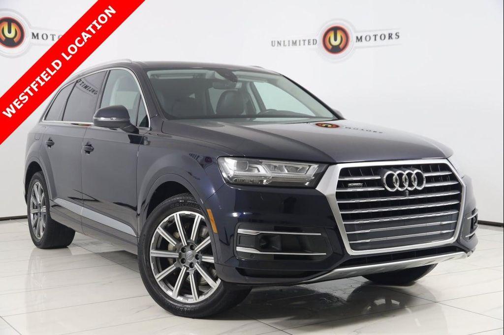 used 2018 Audi Q7 car, priced at $17,500