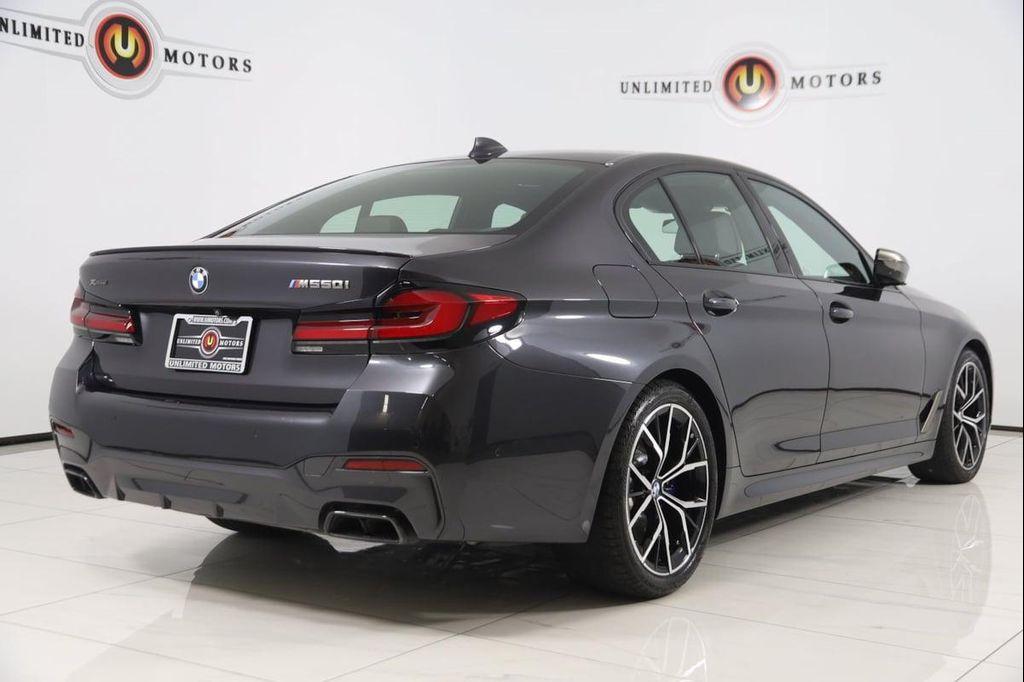 used 2023 BMW M550 car, priced at $61,990