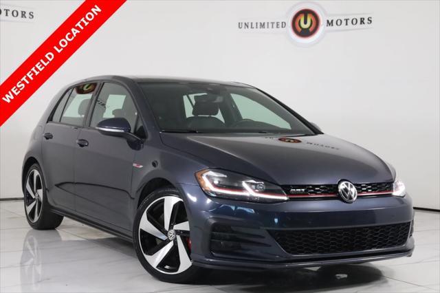 used 2018 Volkswagen Golf GTI car, priced at $16,500