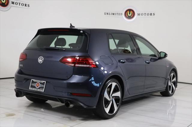 used 2018 Volkswagen Golf GTI car, priced at $16,500