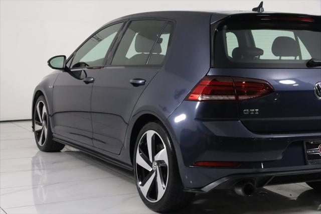 used 2018 Volkswagen Golf GTI car, priced at $16,500