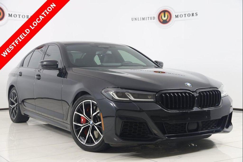 used 2021 BMW M550 car, priced at $43,500