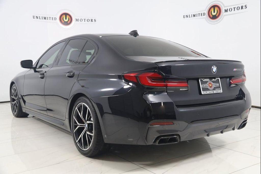 used 2021 BMW M550 car, priced at $43,500