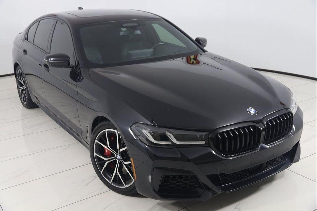 used 2021 BMW M550 car, priced at $43,500