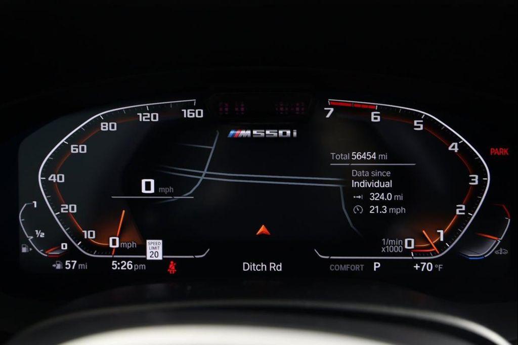 used 2021 BMW M550 car, priced at $43,500