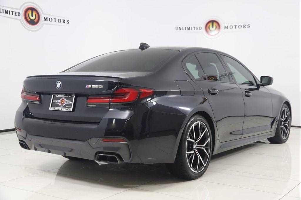 used 2021 BMW M550 car, priced at $43,500