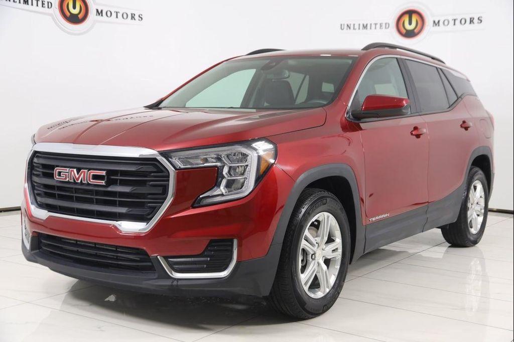 used 2022 GMC Terrain car, priced at $20,500