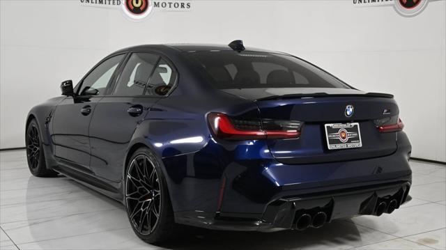 used 2022 BMW M3 car, priced at $79,990