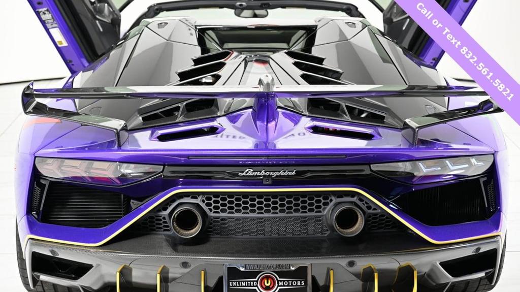 used 2021 Lamborghini Aventador SVJ car, priced at $2,000,000