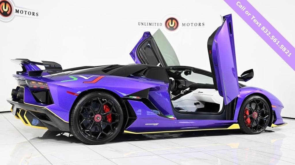used 2021 Lamborghini Aventador SVJ car, priced at $2,000,000