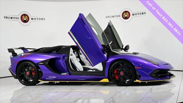 used 2021 Lamborghini Aventador SVJ car, priced at $2,000,000