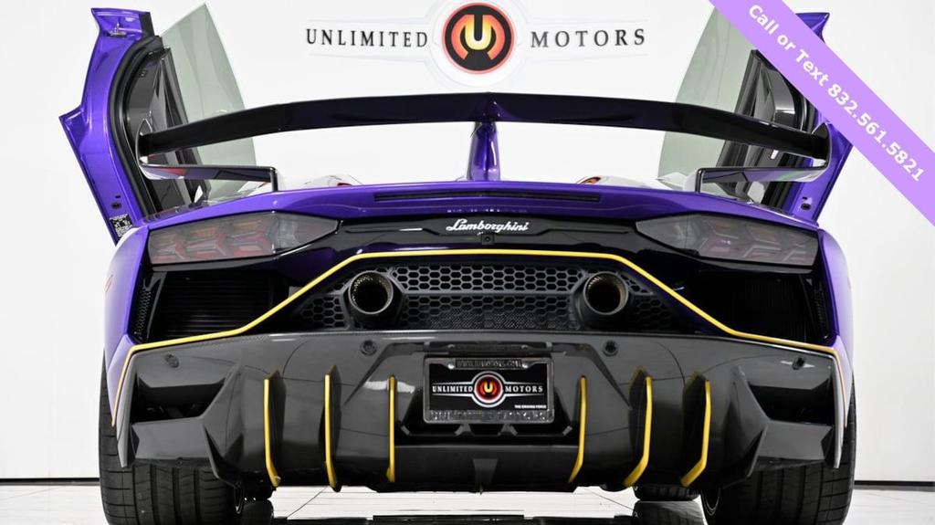 used 2021 Lamborghini Aventador SVJ car, priced at $2,000,000