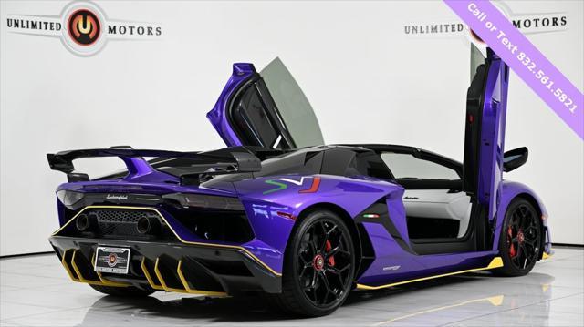 used 2021 Lamborghini Aventador SVJ car, priced at $2,000,000