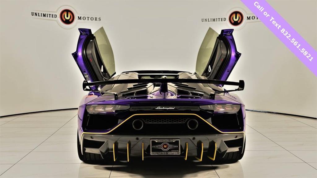used 2021 Lamborghini Aventador SVJ car, priced at $2,000,000