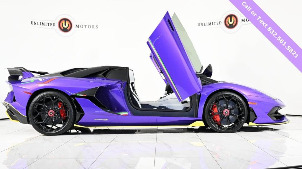 used 2021 Lamborghini Aventador SVJ car, priced at $2,000,000