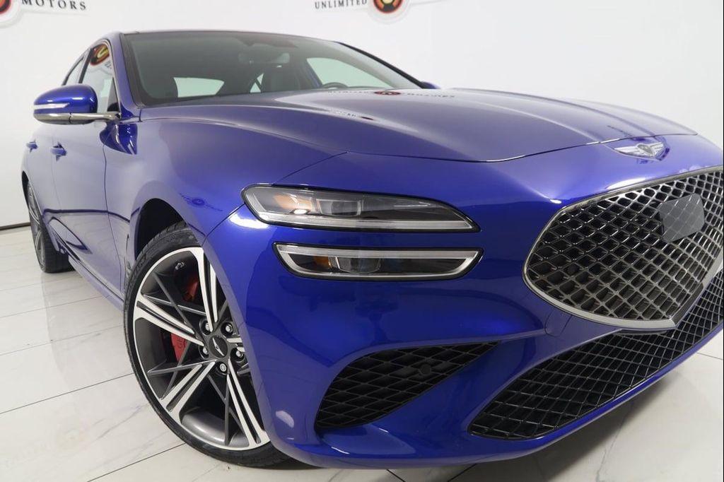 used 2024 Genesis G70 car, priced at $38,500