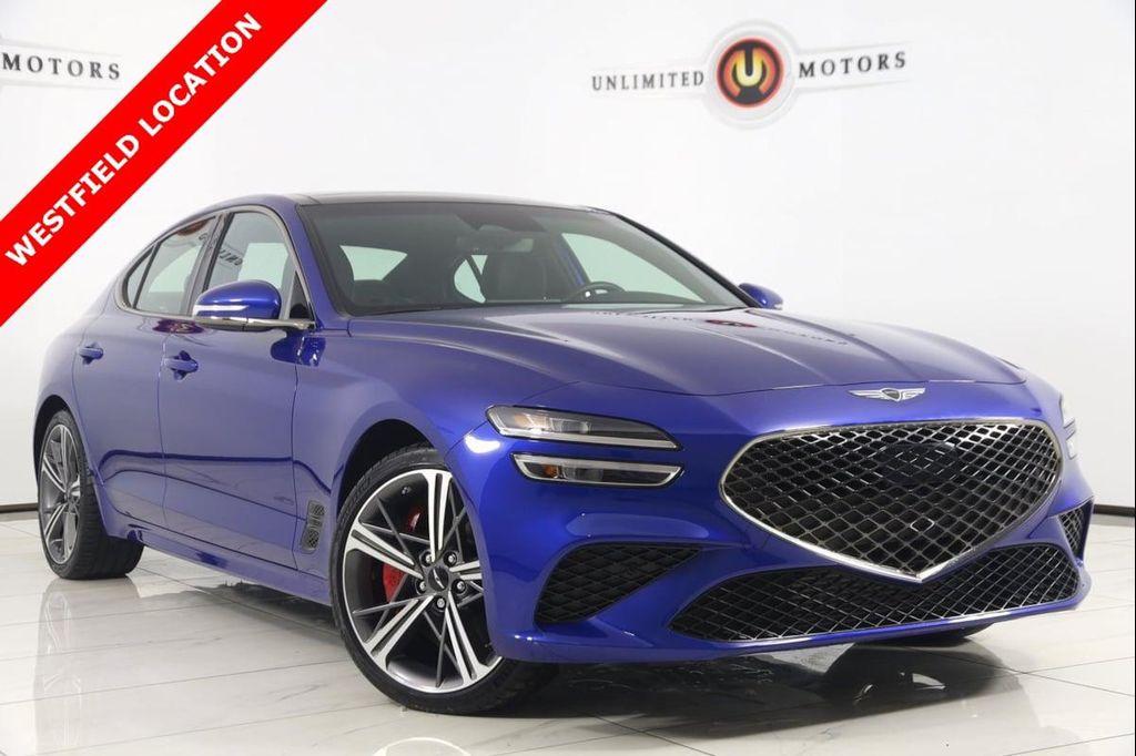 used 2024 Genesis G70 car, priced at $38,500