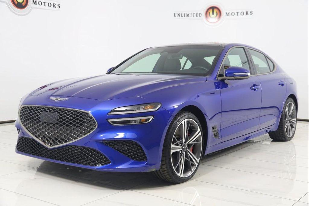 used 2024 Genesis G70 car, priced at $38,500
