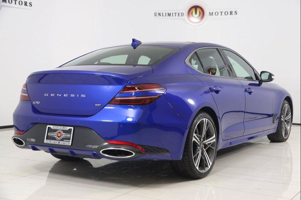 used 2024 Genesis G70 car, priced at $38,500