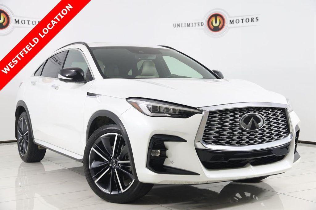 used 2024 INFINITI QX55 car, priced at $37,500