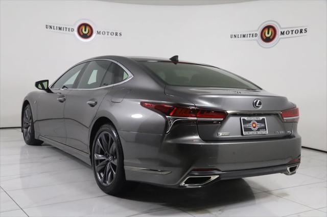 used 2018 Lexus LS 500 car, priced at $36,000