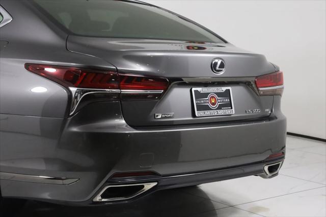 used 2018 Lexus LS 500 car, priced at $36,000