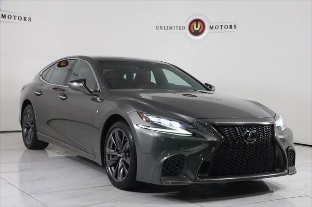 used 2018 Lexus LS 500 car, priced at $36,000