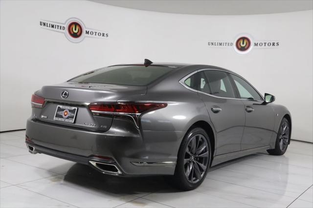 used 2018 Lexus LS 500 car, priced at $36,000