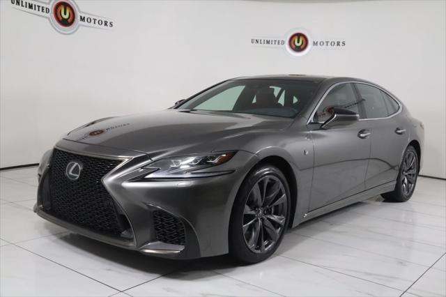 used 2018 Lexus LS 500 car, priced at $36,000