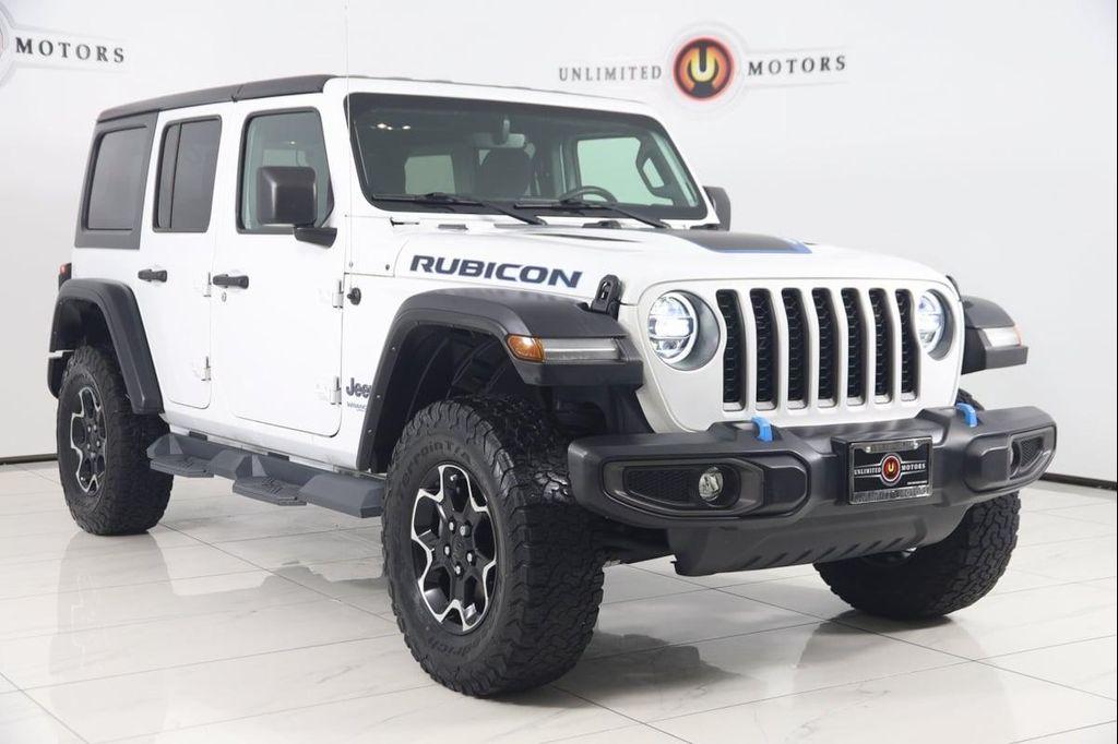 used 2021 Jeep Wrangler Unlimited 4xe car, priced at $31,990