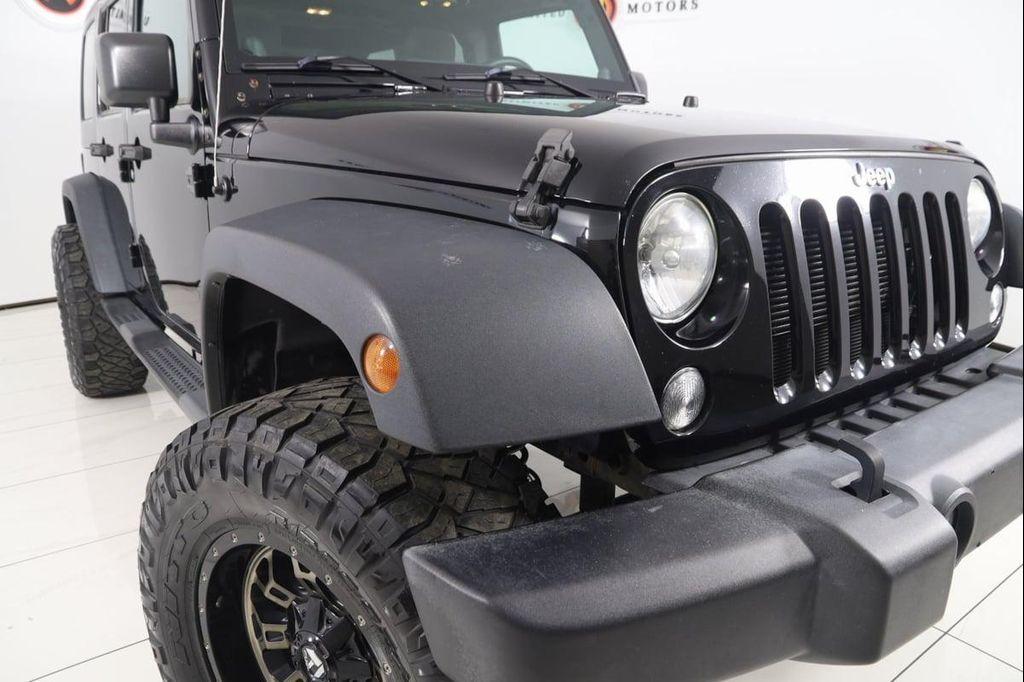 used 2014 Jeep Wrangler Unlimited car, priced at $13,500