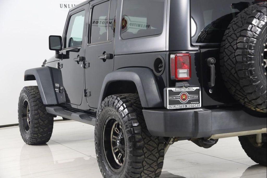 used 2014 Jeep Wrangler Unlimited car, priced at $13,500