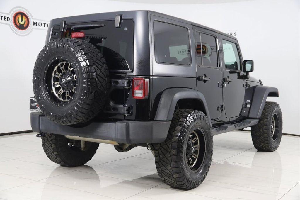 used 2014 Jeep Wrangler Unlimited car, priced at $13,500