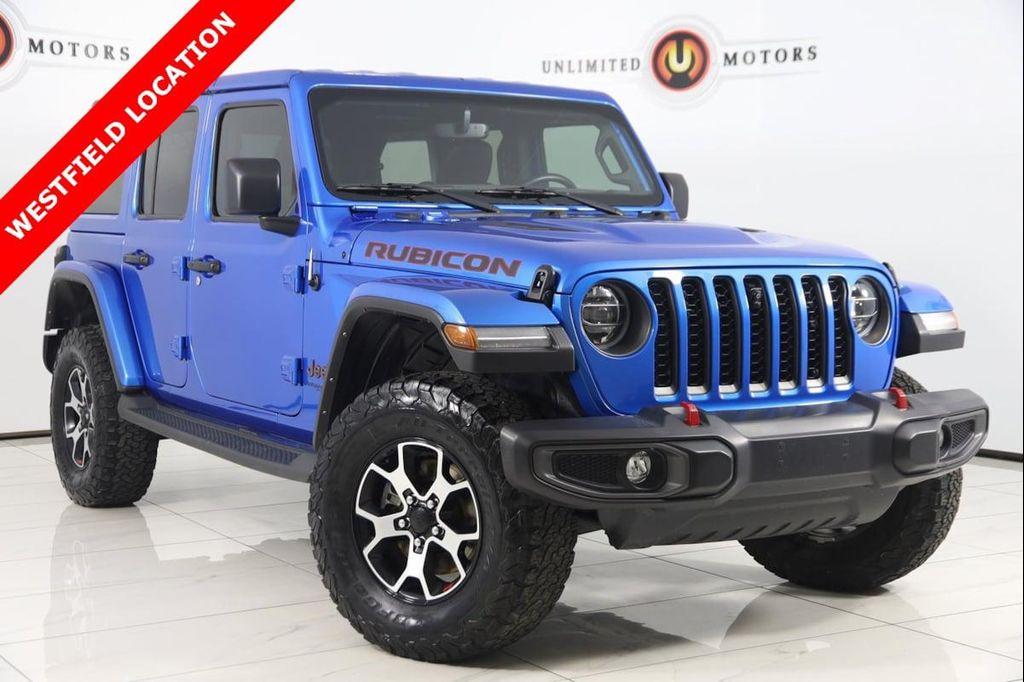 used 2022 Jeep Wrangler Unlimited car, priced at $42,500