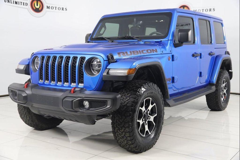 used 2022 Jeep Wrangler Unlimited car, priced at $42,500