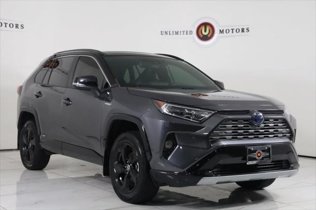 used 2021 Toyota RAV4 Hybrid car, priced at $28,500