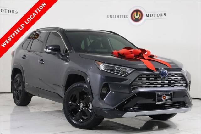 used 2021 Toyota RAV4 Hybrid car, priced at $28,500