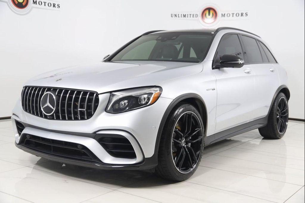 used 2019 Mercedes-Benz AMG GLC 63 car, priced at $46,990