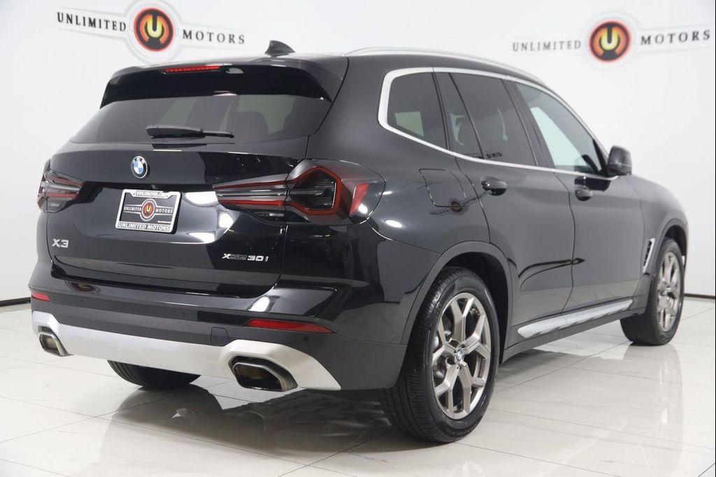 used 2022 BMW X3 car, priced at $34,990
